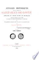 Annales historiques de la ville de Saint-Jean-de-Losne, Côte d'Or et ancien duché de Bourgogne