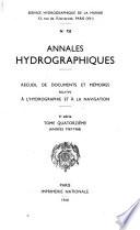 Annales hydrographiques
