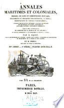 Annales maritimes et coloniales
