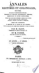 Annales maritimes et coloniales