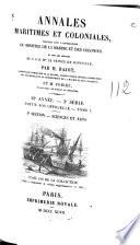 Annales maritimes et coloniales