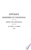 Annales maritimes et coloniales