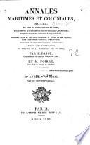 Annales maritimes et coloniales