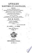 Annales maritimes et coloniales