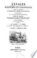 Annales maritimes et coloniales