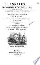Annales maritimes et coloniales