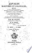 Annales maritimes et coloniales