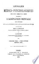 Annales médico-psychologiques