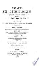 Annales médico psychologiques