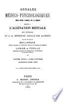 Annales médico psychologiques