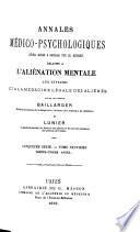 Annales médico psychologiques