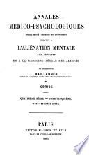Annales médico-psychologiques