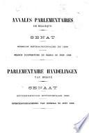 Annales parlementaires de Belgique