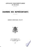 Annales parlementaires