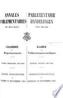 Annales parlementaires