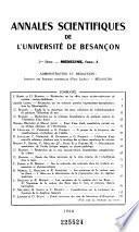 Annales scientifique