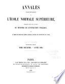 Annales scientifiques de l'École normale supérieure