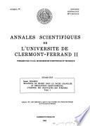 Annales scientifiques de l'Université de Clermont-Ferrand II