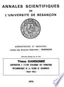Annales scientifiques