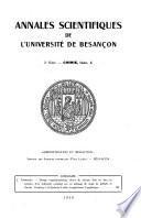 Annales scientifiques