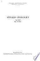 Annales Zoologici