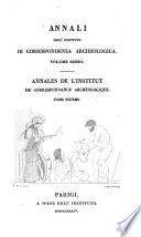 Annali dell'Instituto di Corrispondenza Archeologica