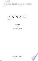 Annali