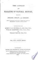 Annals & Magazine of Natural History