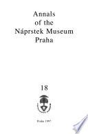 Annals of the Náprstek Museum