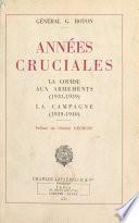 Années cruciales : la course aux armements (1933-1939), la campagne (1939-1940)