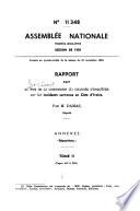 Annexes (Dépositions)