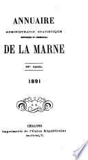 Annuaire administratif, commercial et industriel du département de la Marne
