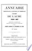 Annuaire administratif et artistique du departement de l'Aube