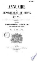 Annuaire administratif et commercial de Lyon et du département du Rhône