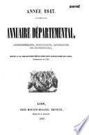 Annuaire administratif et commercial de Lyon et du département du Rhône