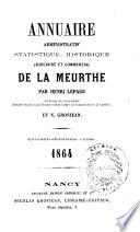 Annuaire administratif, statistique, historique, judiciaire et commercial de Meurthe-et-Moselle