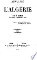 Annuaire de l'Algérie