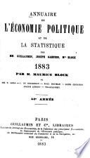Annuaire de l'économie politique et de la statistique