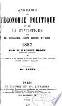 Annuaire de l'Economie Politique et de la Statistique