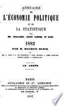 Annuaire de l'économie politique et de la statistique