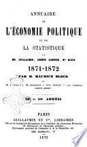 Annuaire de l'economie politique et de la statistique
