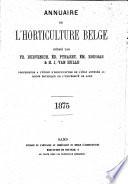 Annuaire de l'horticulture belge et étrangère