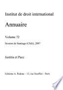 Annuaire de l'Institut de droit international