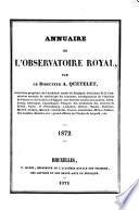 Annuaire de l'Observatoire Royal de Bruxelles