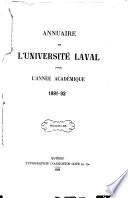 Annuaire de l'Université-Laval