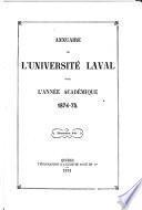 Annuaire de l'Université Laval