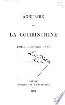Annuaire de la cochinchine française pour l'année ...