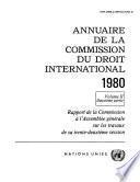 Annuaire de la Commission du Droit International 1980, Vol.II, Part 2