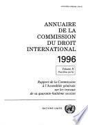 Annuaire de la Commission du Droit International 1996, Vol.II, Partie 2