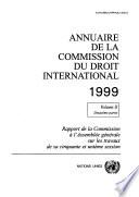 Annuaire de la Commission du Droit International 1999, Vol.II, Partie 2